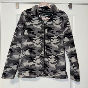Stillwater Supply Co Camo Zip Up Fleece Jacket